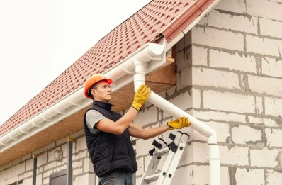 Pose et remplacement de gouttières à Kuttolsheim